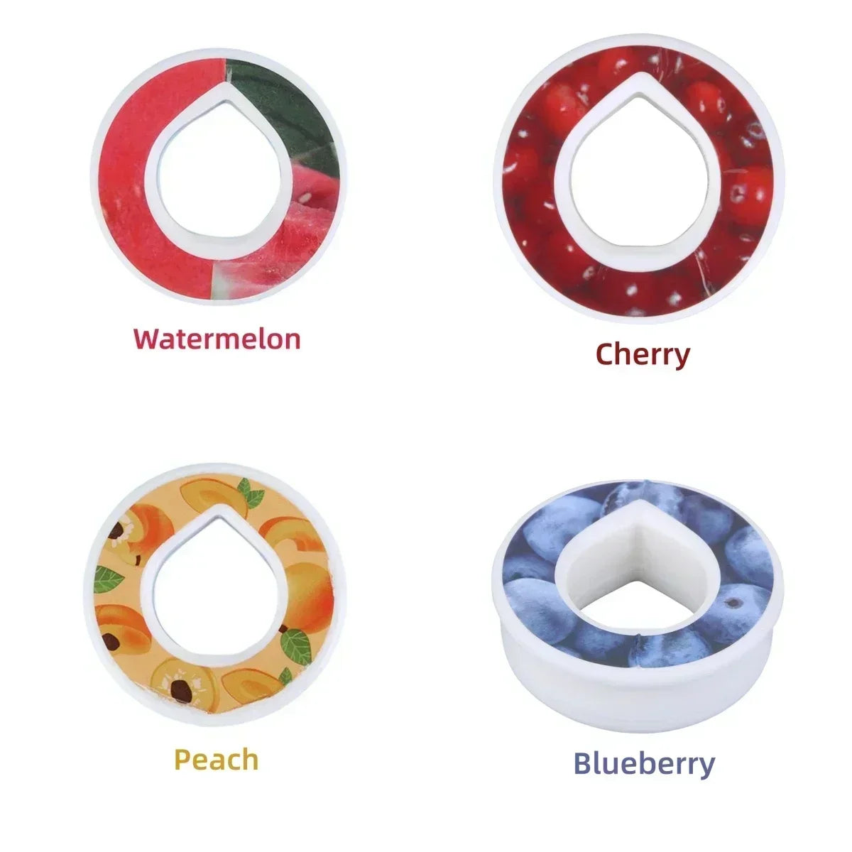 Pods 4pcs Flavoured Cherry Cola Watermelon Peach Blueberry Strawberry Pods 0 Sugar Used in Airup Bottle with Flavours A PACK
