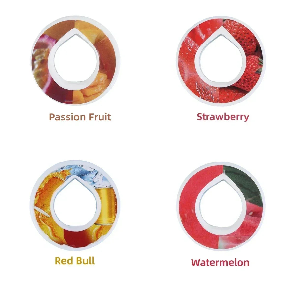 Pods 4pcs Flavoured Cherry Cola Watermelon Peach Blueberry Strawberry Pods 0 Sugar Used in Airup Bottle with Flavours A PACK