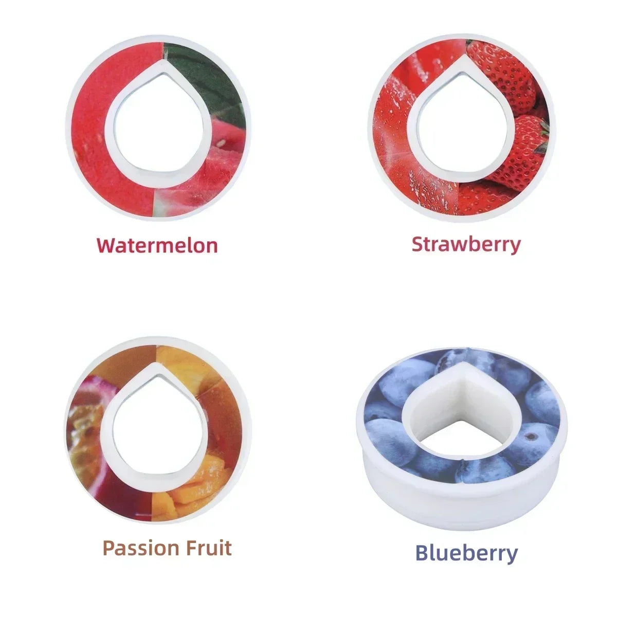 Pods 4pcs Flavoured Cherry Cola Watermelon Peach Blueberry Strawberry Pods 0 Sugar Used in Airup Bottle with Flavours A PACK