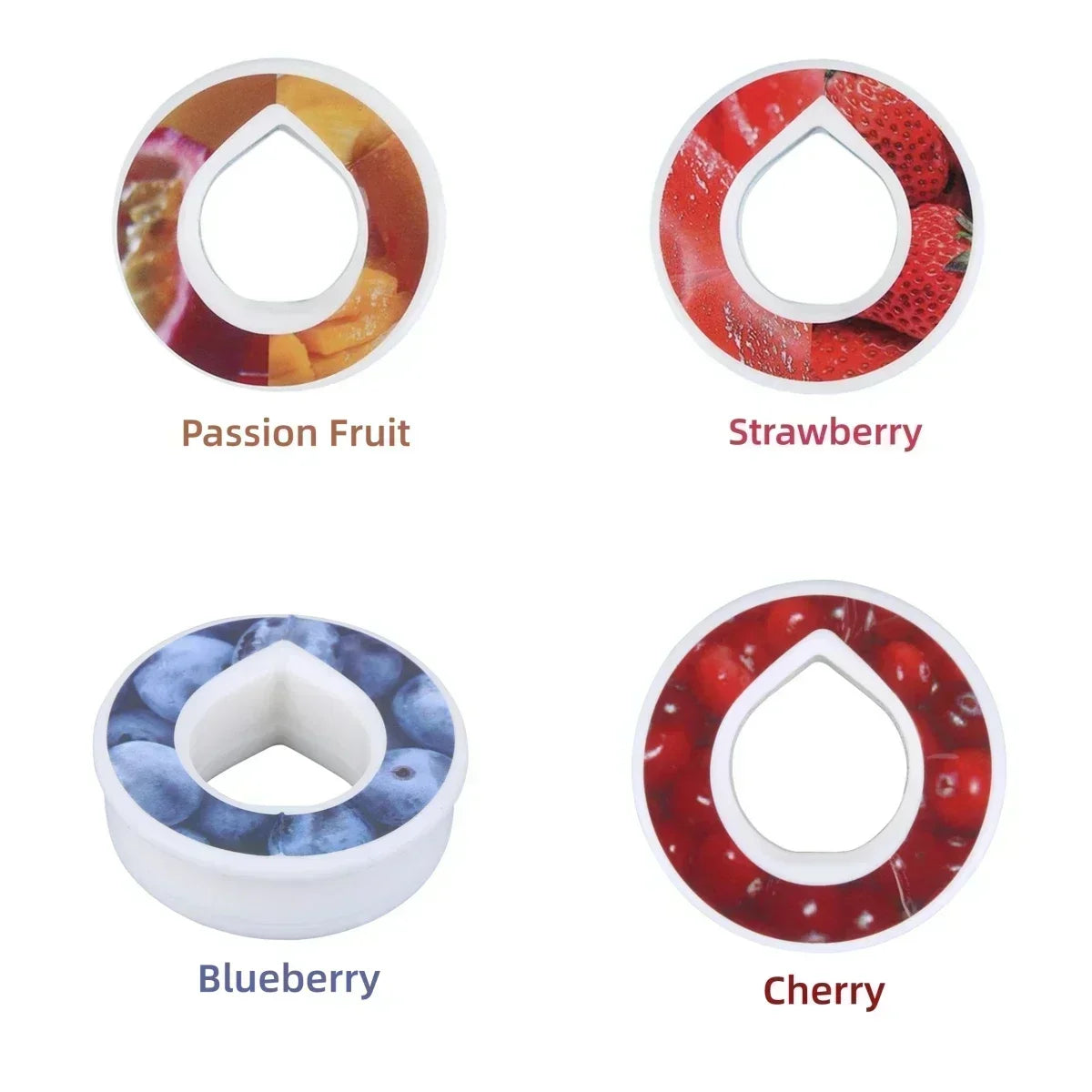 Pods 4pcs Flavoured Cherry Cola Watermelon Peach Blueberry Strawberry Pods 0 Sugar Used in Airup Bottle with Flavours A PACK