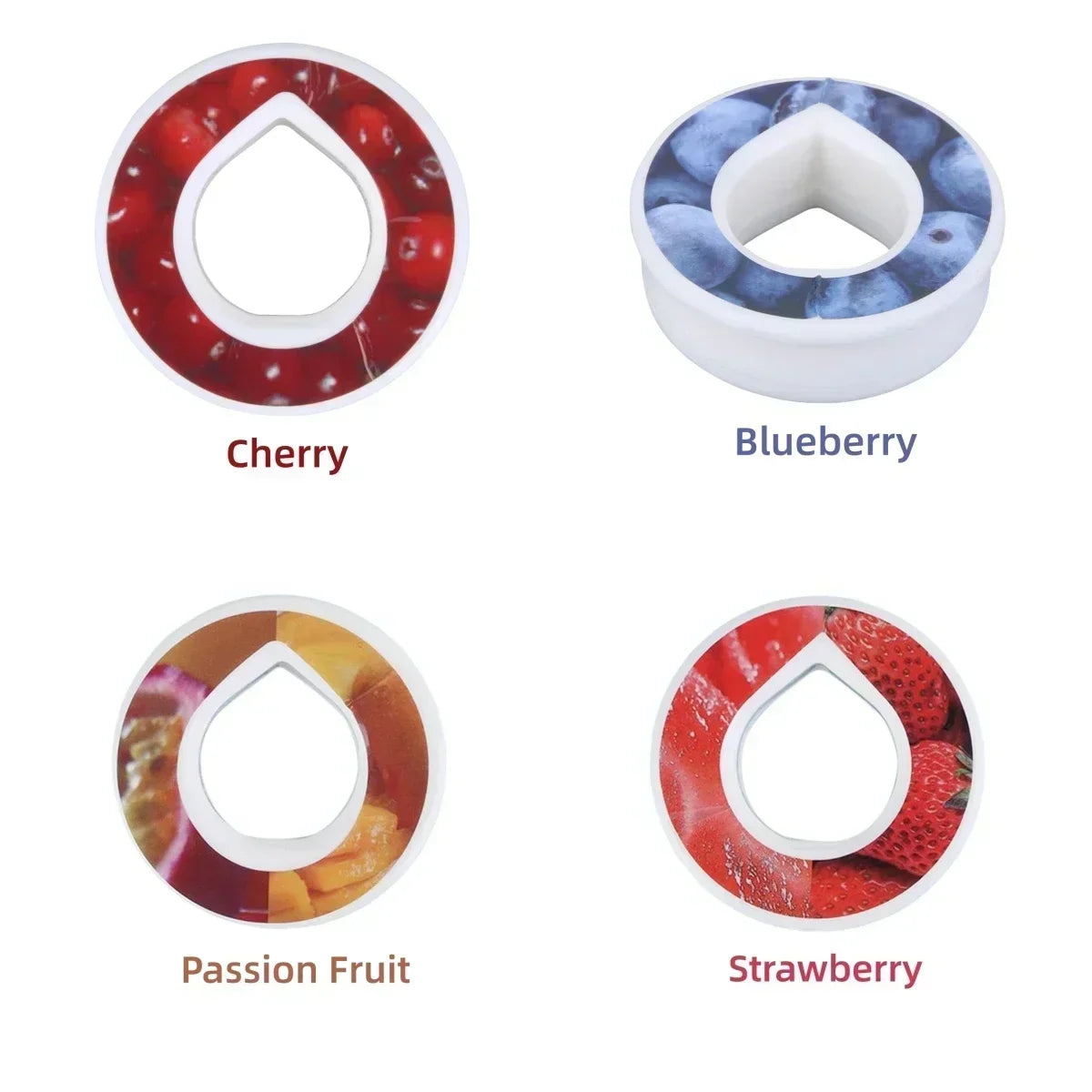 Pods 4pcs Flavoured Cherry Cola Watermelon Peach Blueberry Strawberry Pods 0 Sugar Used in Airup Bottle with Flavours A PACK