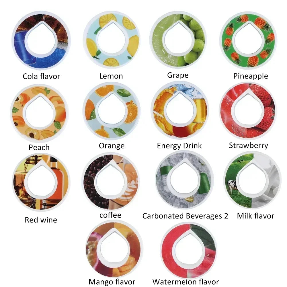 Pods 4pcs Flavoured Cherry Cola Watermelon Peach Blueberry Strawberry Pods 0 Sugar Used in Airup Bottle with Flavours A PACK