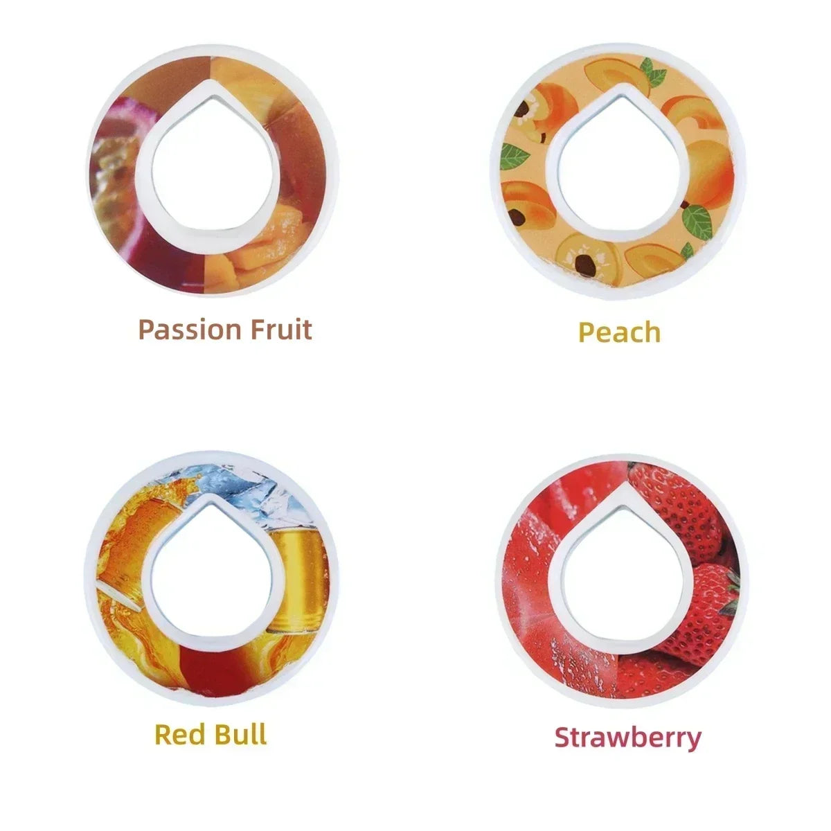 Pods 4pcs Flavoured Cherry Cola Watermelon Peach Blueberry Strawberry Pods 0 Sugar Used in Airup Bottle with Flavours A PACK