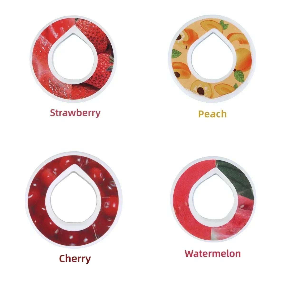 Pods 4pcs Flavoured Cherry Cola Watermelon Peach Blueberry Strawberry Pods 0 Sugar Used in Airup Bottle with Flavours A PACK