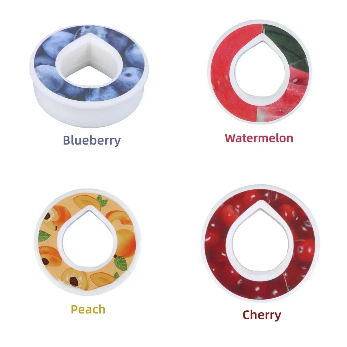 Pods 4pcs Flavoured Cherry Cola Watermelon Peach Blueberry Strawberry Pods 0 Sugar Used in Airup Bottle with Flavours A PACK