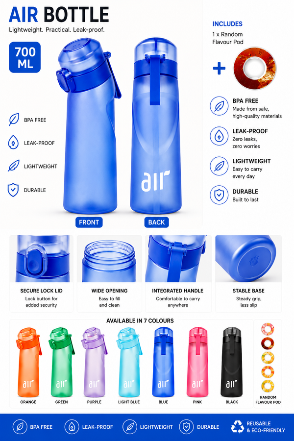AquaFlavor Starter Kit — Scent Bottle + Flavor Pod (800ml) — alternate view