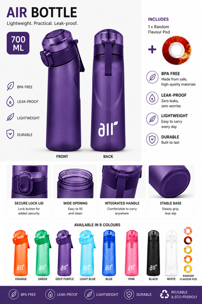 AquaFlavor Starter Kit — Scent Bottle + Flavor Pod (800ml)